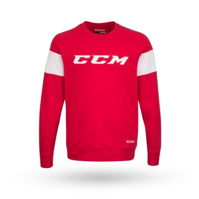 CCM 3 Block Fleece Crew Neck Sweatshirt - Adult