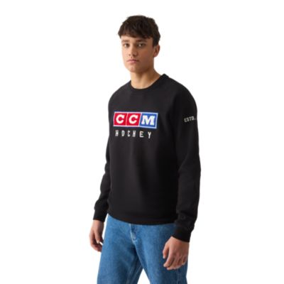 CCM Vintage Fleece Crew Sweatshirt Youth - Kids' Sweaters