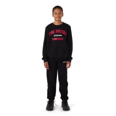 Athleisure Fleece Crew til unge