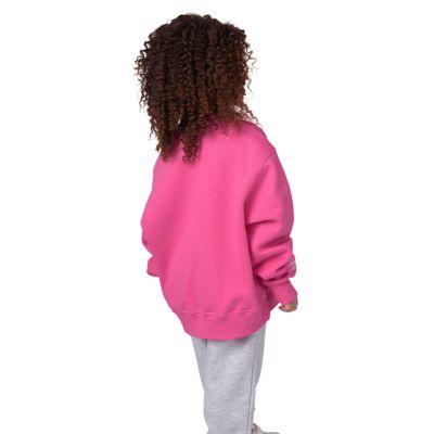 Barbie x CCM&nbsp;Pink&nbsp;Embroidered Crewneck Youth