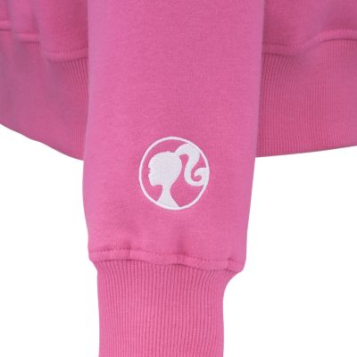 Barbie x CCM&nbsp;Pink&nbsp;Embroidered Crewneck Youth