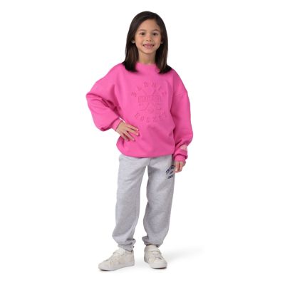 Barbie&trade; x CCM Pinkki kohokuvioitu collegepaita, lasten
