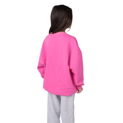 Barbie&trade; x CCM Pinkki kohokuvioitu collegepaita, lasten