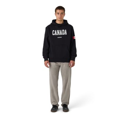 Canada Flag Fleece Hoodie