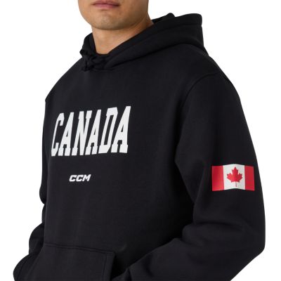 Canada Flag Fleece Hoodie