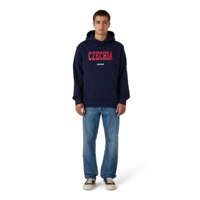 Czechia Flag Fleece Hoodie