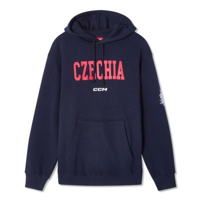 Czechia Flag Fleece Hoodie