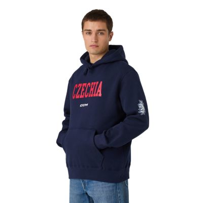 Czechia Flag Fleece Hoodie