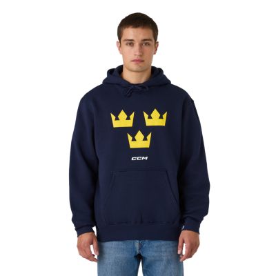 Sweden Flag Fleece Hoodie