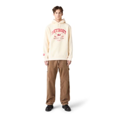Original Teams Detroit Pullover Hoodie Adult