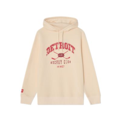 Original Teams Detroit Pullover Hoodie Adult