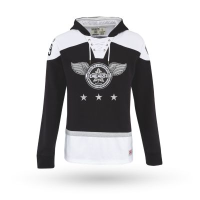 MONOCHROME JERSEY HOODIE