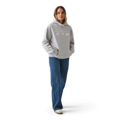 Erin Ambrose 3 Block Pullover Hoodie