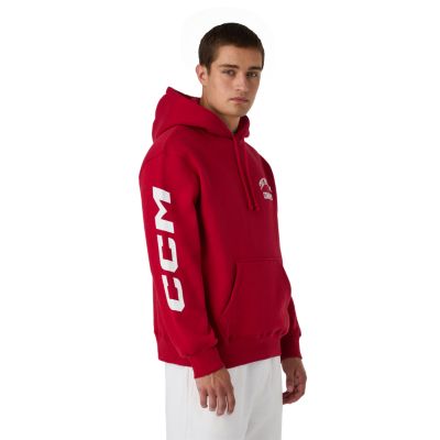 Athleisure Fleece-Kapuzenpullover