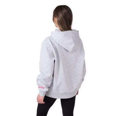 Barbie x CCM&nbsp;Grey&nbsp;Embroidered&nbsp;Hoodie Adult