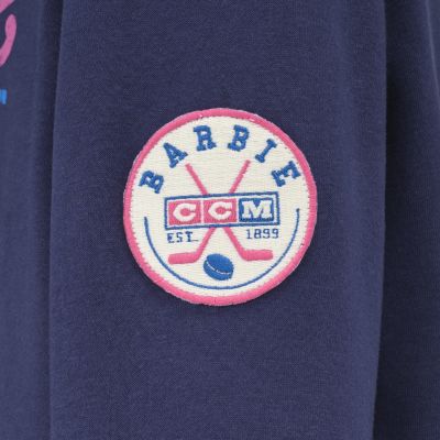Barbie&trade; x CCM Tummansininen huppari, lasten
