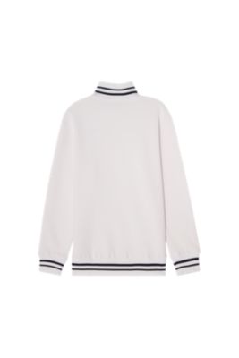 Stripe Collection Quarter Zip-tr&ouml;ja