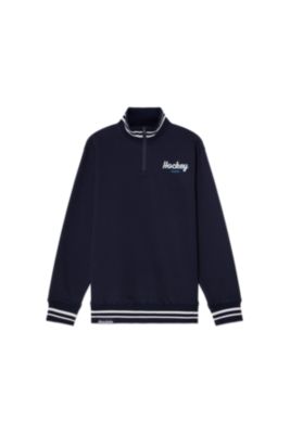 Stripe Collection Quarter Zip-tr&ouml;ja
