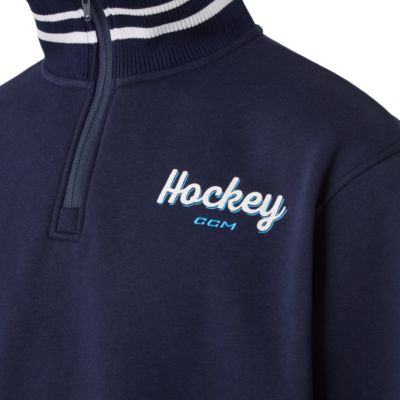 Stripe Collection Quarter Zip-tr&ouml;ja
