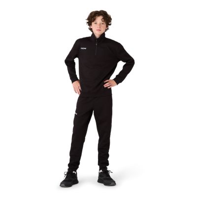 Premium Tech Fleece Quarter-Zip Hoodie Youth