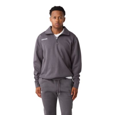 Premium Tech Fleece Quarter-Zip Hoodie Adult