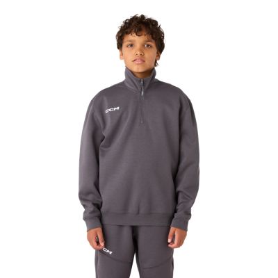 Premium Tech Fleece Quarter-Zip Hoodie Youth