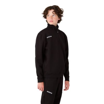 Premium Tech Fleece Quarter-Zip Hoodie Youth