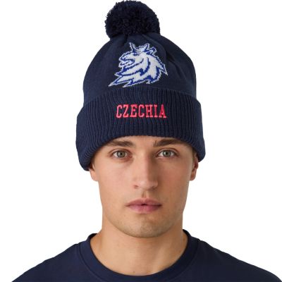 Czechia Flag Pom Knit