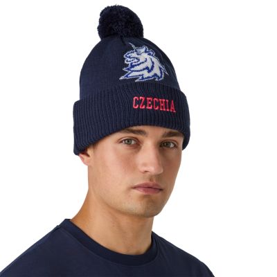 Czechia Flag Pom Knit