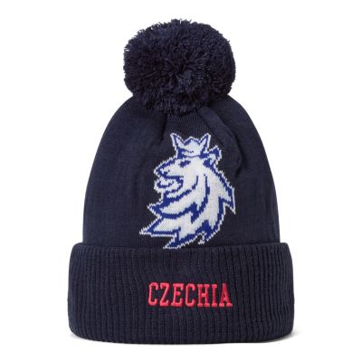 Czechia Flag Pom Knit