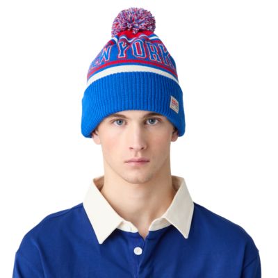 Original Teams New York Pom Knit Beanie Adult