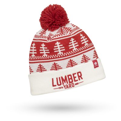 HOLIDAY LUMBER YARD POM KNIT