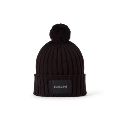 Tuque d&eacute;contract&eacute;e &agrave; pompon adulte
