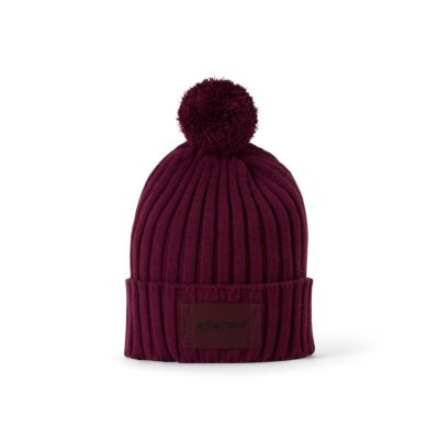 Tuque d&eacute;contract&eacute;e &agrave; pompon adulte