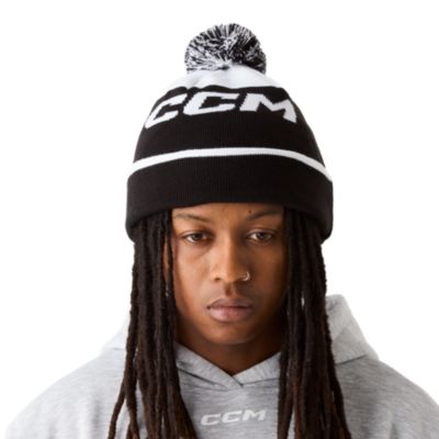 Essential Pom Knit Polar Fleece Hat Adult
