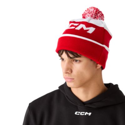Essential Pom Knit Polar Fleece Hat Adult