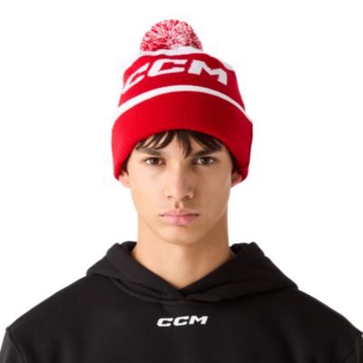 Essential Pom Knit Polar Fleece Hat Adult