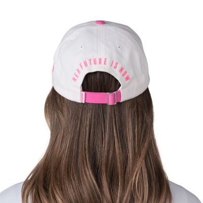 Barbie&trade; x CCM Hvit justerbar caps voksen