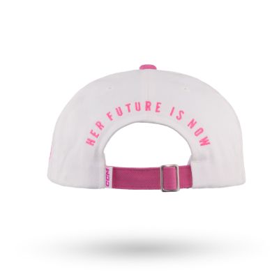 Barbie&trade; x CCM Hvit justerbar caps voksen