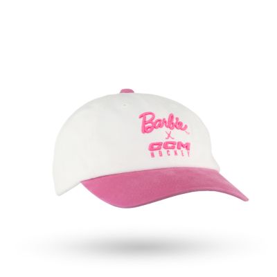 Barbie x CCM&nbsp;White&nbsp;Slouch Adjustable Cap Youth