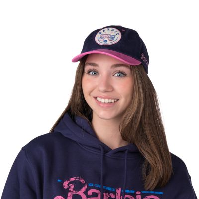 Barbie&trade; x CCM Marinebl&aring; justerbar kasket voksen