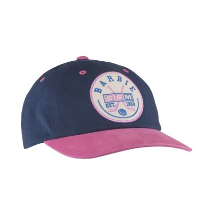Barbie&trade; x CCM Marinebl&aring; justerbar kasket voksen