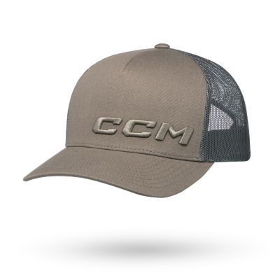 CCM Team Meshback Adult Trucker Hat in Grey