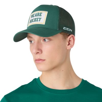 Casquette camionneur &agrave; filet ray&eacute;e adulte