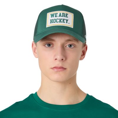 Casquette camionneur &agrave; filet ray&eacute;e adulte