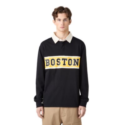 Original Teams Boston Long Sleeve Polo Adult