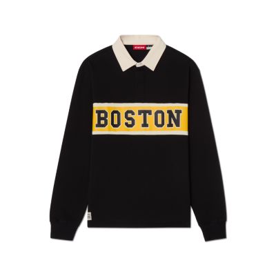 Original Teams Boston Long Sleeve Polo Adult