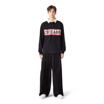 Original Teams Chicago Long Sleeve Polo Adult
