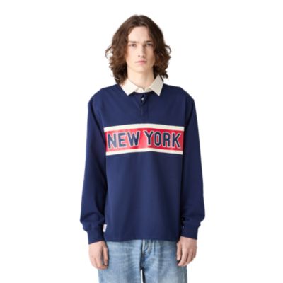 Original Teams New York Long Sleeve Polo Adult