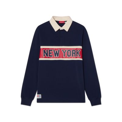 Original Teams New York Long Sleeve Polo Adult